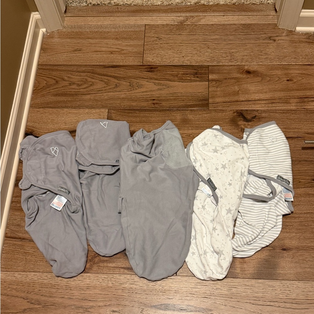 SwaddleMe Baby Swaddles- set of 5